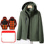 Smart Electric Heating Shell Jacket - Three-in-One