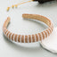 New Full Diamond Headband Pearl Rhinestone Fashion Headband Versatile Hair Accessories For Going Out - Korvel