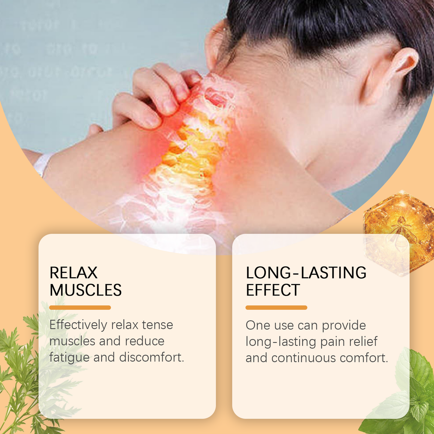 Cervical Pain Relief Patch for Back and Shoulder Care