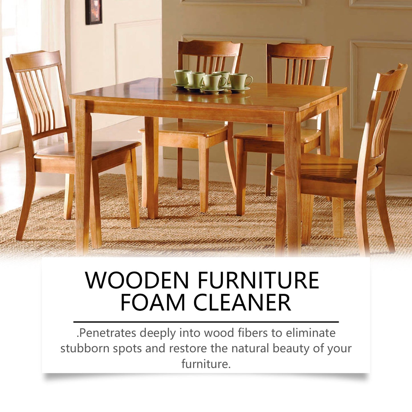 Wood Furniture Foam Cleaner Home Wood Mildew Furniture Cleaning And Maintenance Care Agent - Korvel