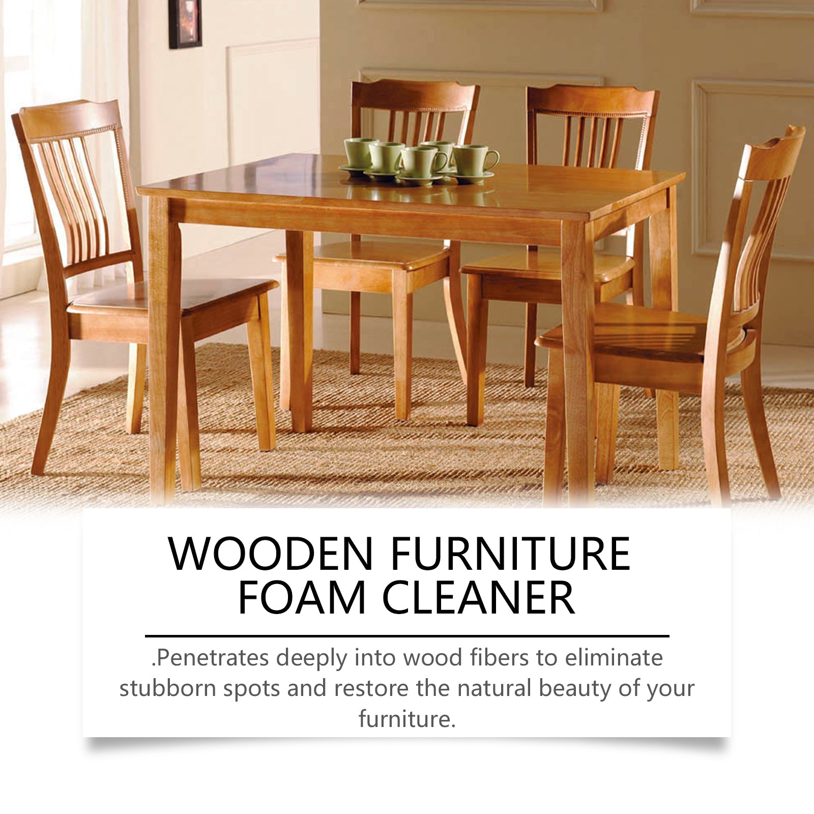 Wood Furniture Foam Cleaner Home Wood Mildew Furniture Cleaning And Maintenance Care Agent - Korvel