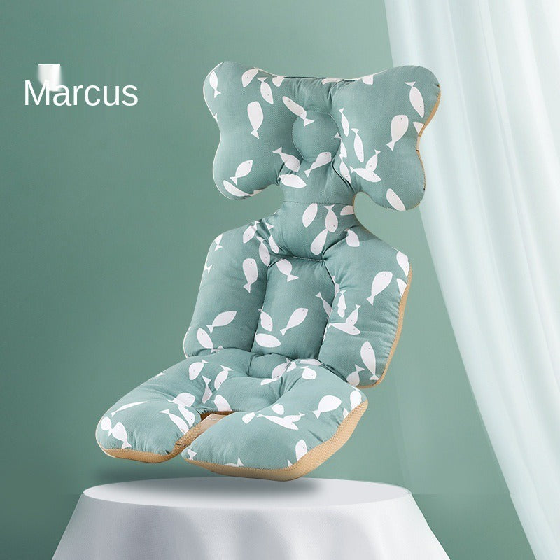 Baby Stroller Cushion, All-Season Universal Cushion, Pusher Cotton Cushion, Dining Chair, Toddler Cushion, Pure Cotton Cushion - Korvel