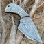 Premium Damascus Steel Fixed Blade Camping Knife with Full Tang Handle - Korvel