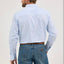 Wrangler Men's Comfort Soft Blue Stripe Shirt - Korvel