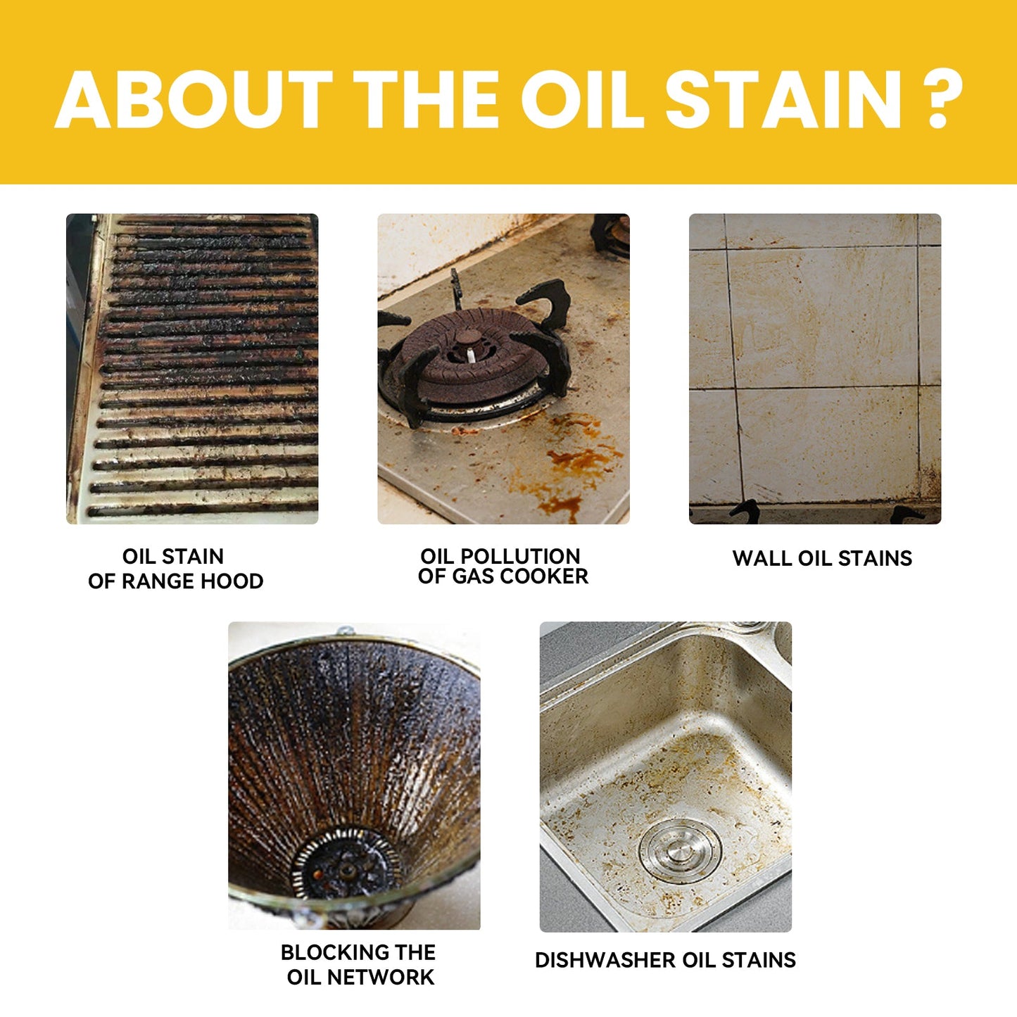 Premium Kitchen Oil Cleaning Agent for Effective Grease Removal
