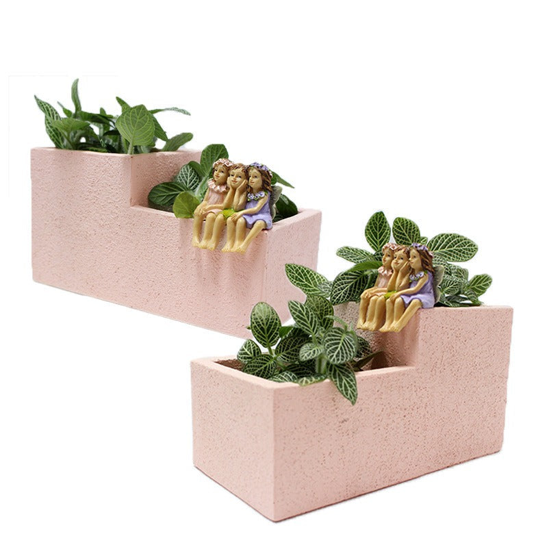 Creative Flower Fairy Pot Decoration for Your Garden