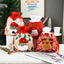 Christmas tote bag gift apple bag Christmas decoration 3D gift bag printed gift bag - Korvel