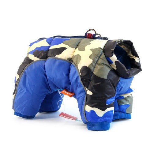 Pet Dog Clothes Winter Clothes Thickened Warm Down Jacket Teddy Dog Quadruped Winter Coat - Korvel