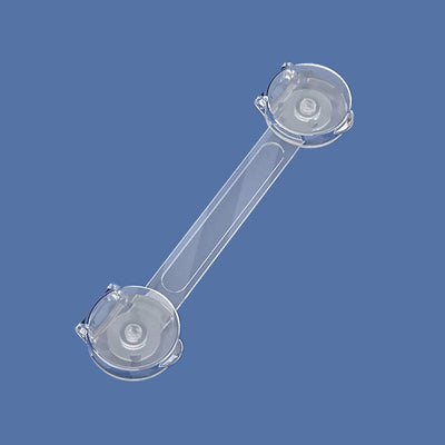 Infant and child safety lock buckle, anti opening drawer lock, cabinet door lock, refrigerator lock, multifunctional transparent - Korvel