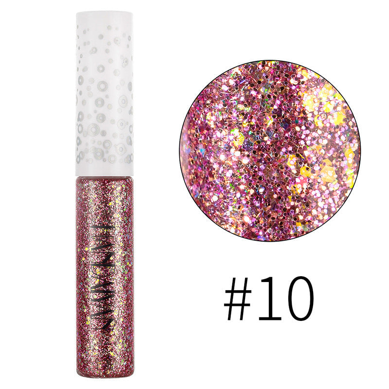 HANDAIYAN Symphony Eyeliner Eye Shadow Dream Shiny Eyeliner Jelly Bright Sequin Eyeliner Eye Shadow - Korvel