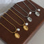 Elliptical Titanium Steel Necklace for Women