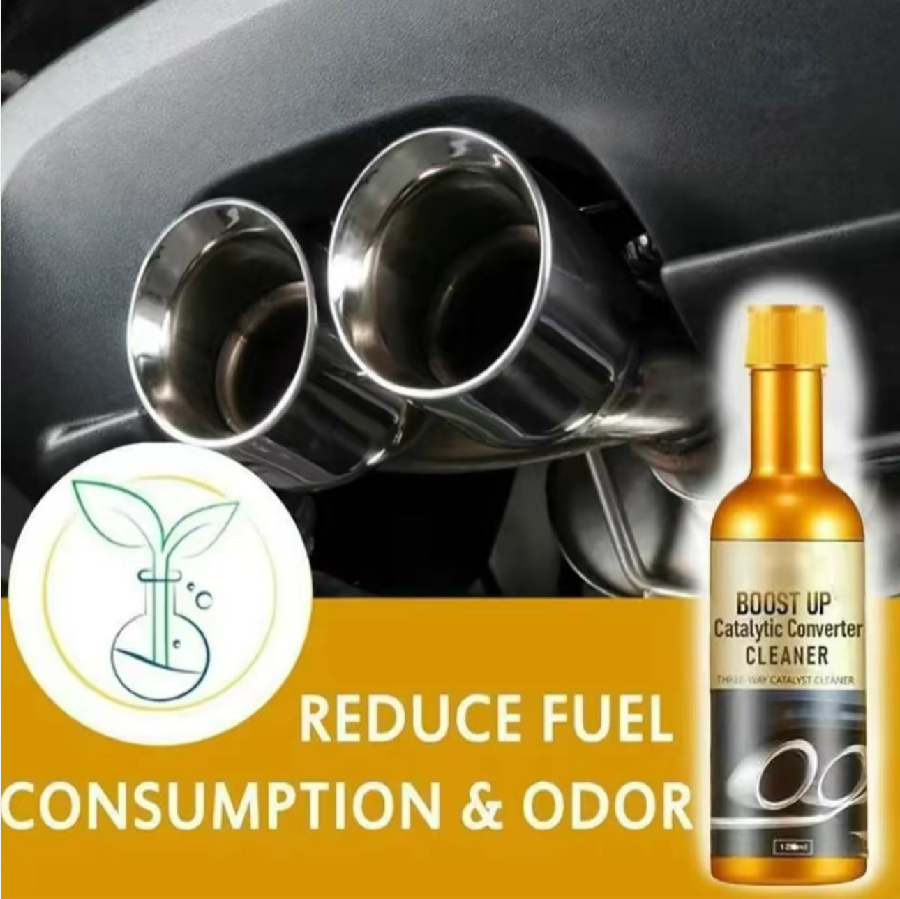 Limpiador Catalítico ExhaustMax - Mejorador Premium del Rendimiento del Motor