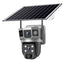 V380PRO-9 Solar powered WiFi Outdoor Waterproof Ball Machine HD Monitoring Camera Remote Uninterrupted Power - Korvel