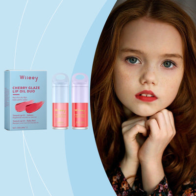 Children's Moisturizing Color Lip Glaze Set Gentle Color Moisturizing, Nourishing And Brightening Lip Color Children's Lip Glaze - Korvel