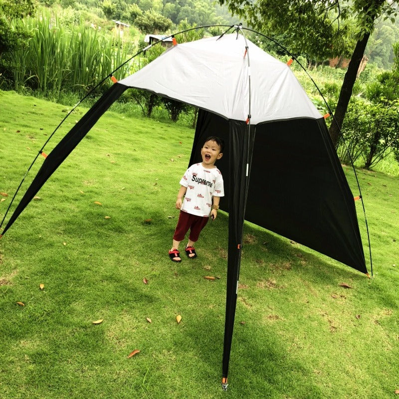 Pop Up Beach Tent Sun Shade Shelter Anti-UV Shelter Fully Automatic Folding Camping Tent - Korvel