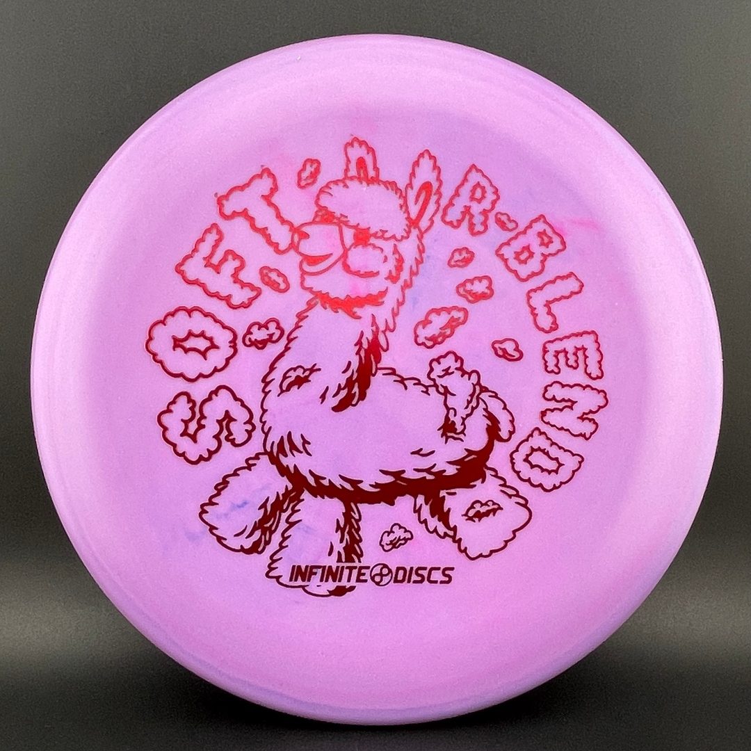 Soft R-Blend Alpaca Disc Golf Putter - Fluffy Alpaca Stamp