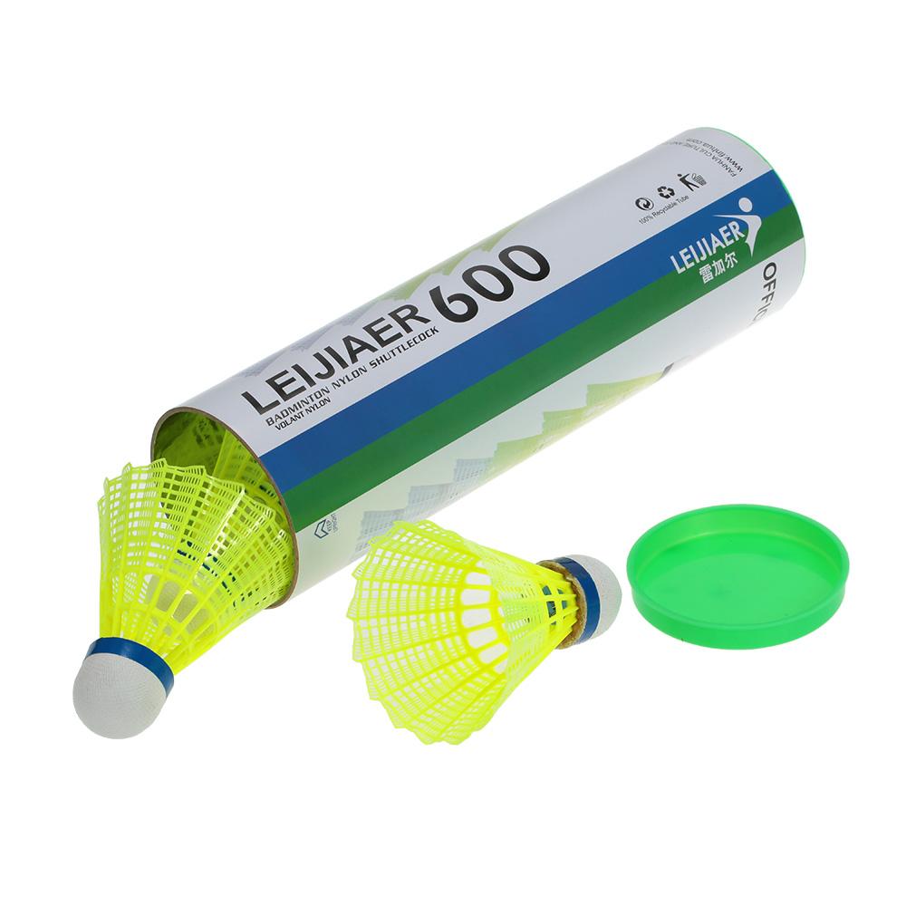 6pcs Gym Exercise Training Nylon Badminton Ball - Korvel