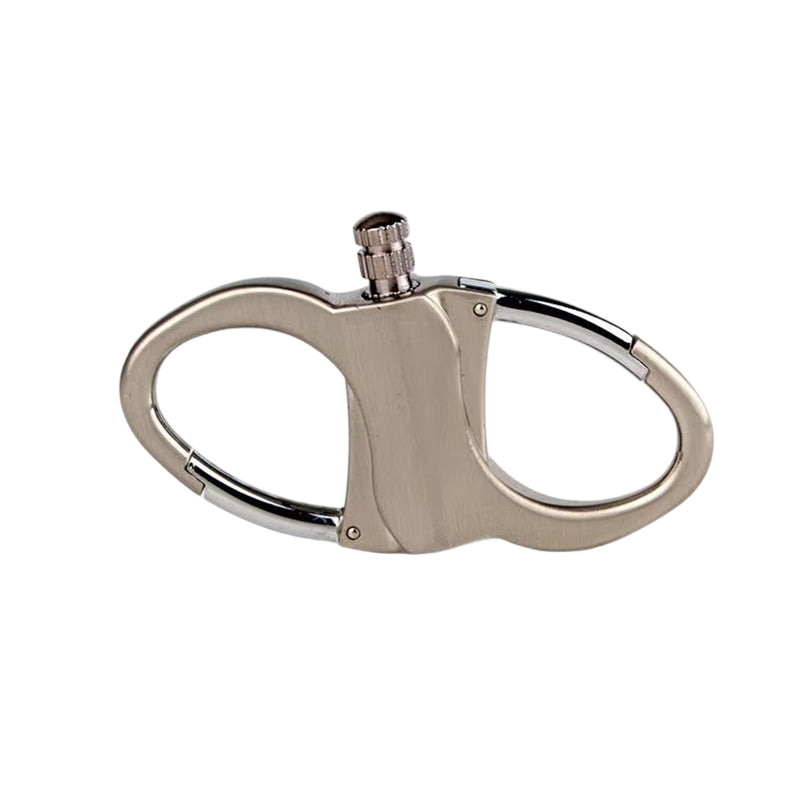 Briquet porte-clés en métal premium 2025 - Noir étanche