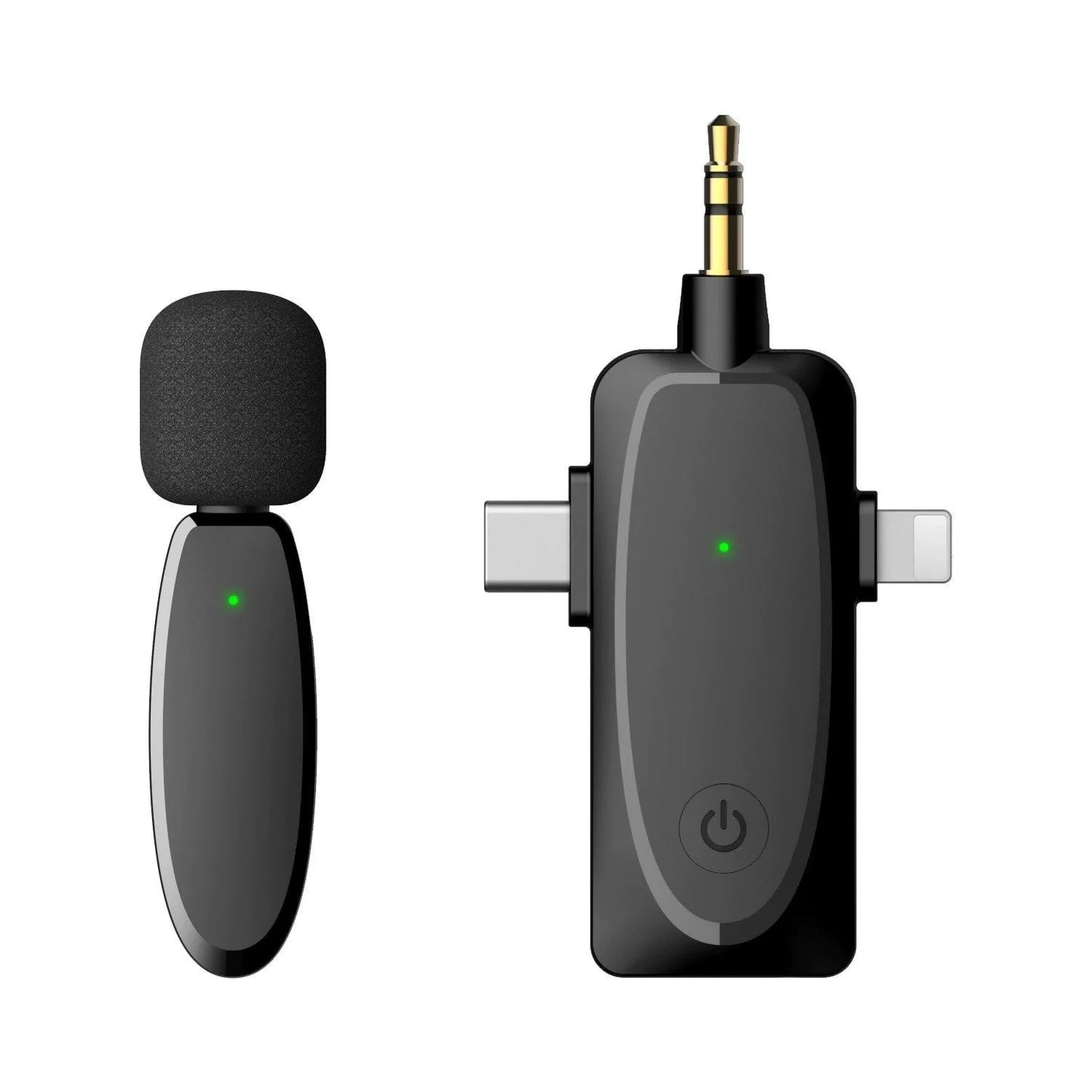 Premium Wireless Lavalier Microphone for Mobile Streaming