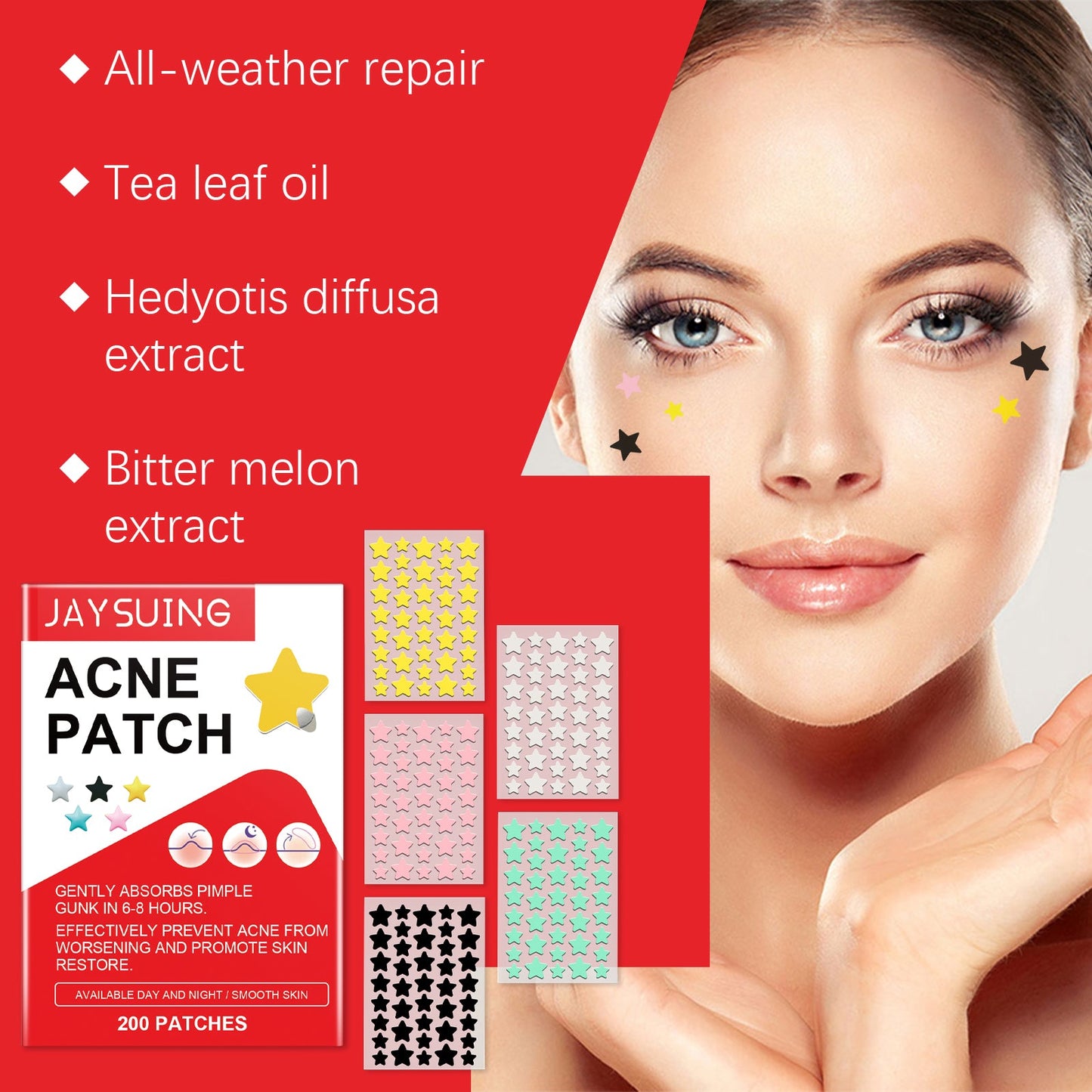 Blemish Acne Patch - Clear Acne Care Face Cover