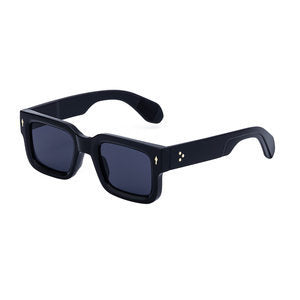 Fashionable boxy sunglasses for men with a simple frame that can be paired with nearsighted glasses - Korvel