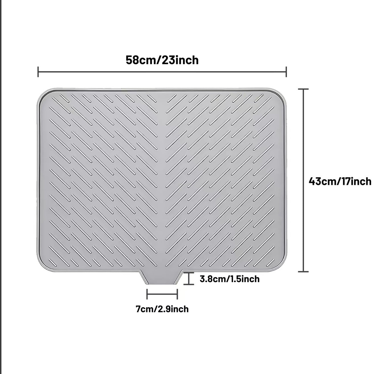 DryEase Silicone Mat - Modern Kitchen Essential