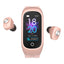 New N8 Smart Bracelet Pair Ear Bluetooth Headset Two-In-One Sports Watch - Korvel