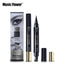 Music Flower Brand Eyes Makeup Tattoo Seal Liquid Eyeliner Pen Waterproof Matte Black Stamp Wanton Eye Liners 24HR Long-lasting - Korvel