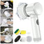 Electric Spin Scrubber with 5 Brush Heads
