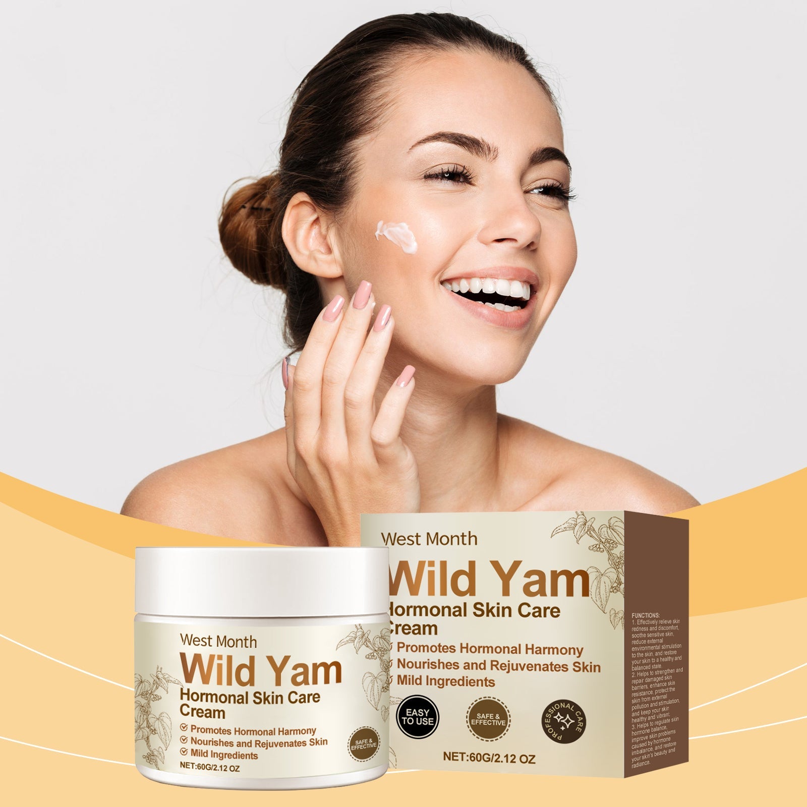 Face Balance Cream, Moisturizing And Moisturizing Face Improve Skin, Firming, Tender And Hydrating Face Cream - Korvel