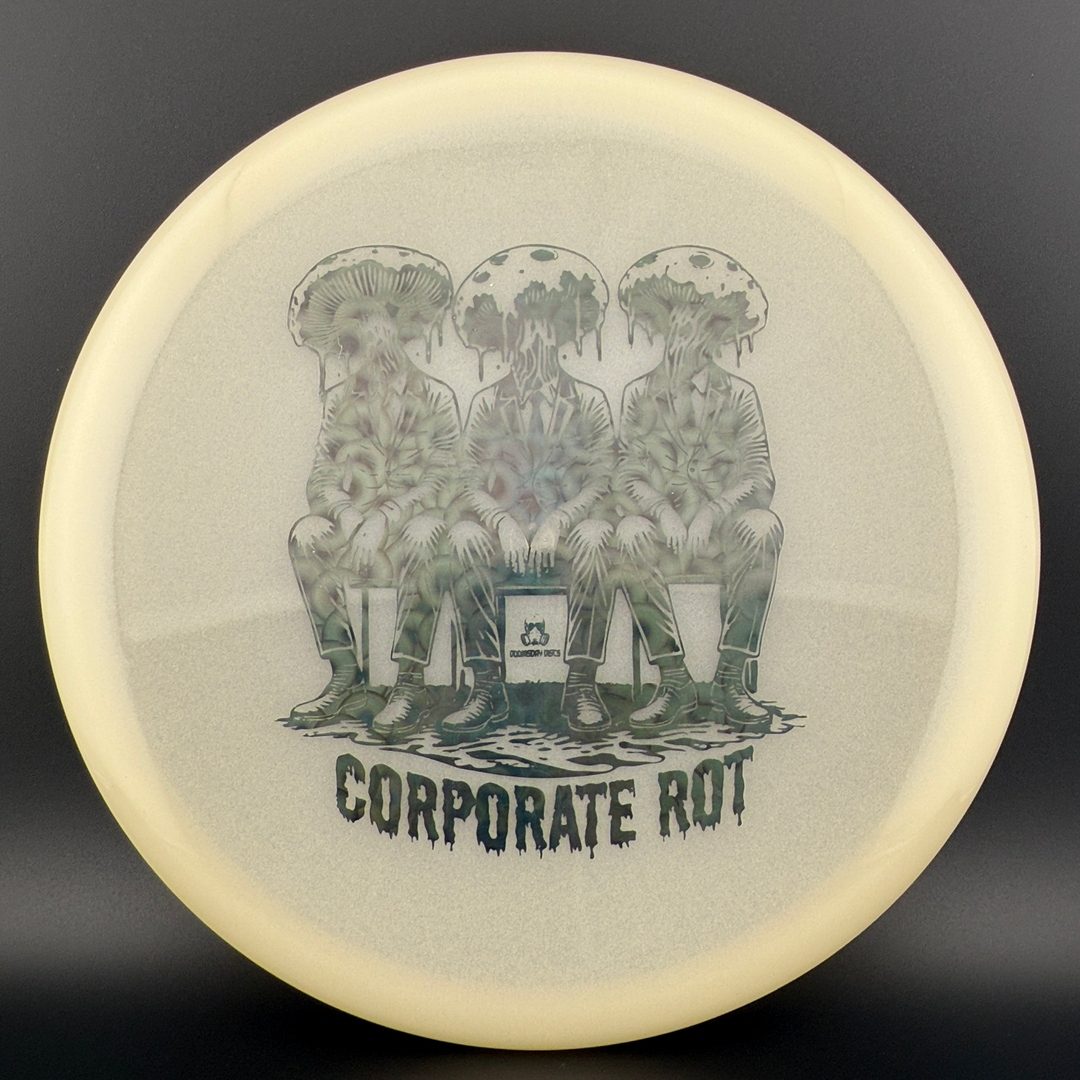 Glow Isolation Rot - Premium Disc Golf Putter