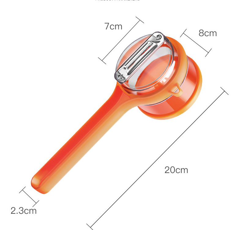 Multifunctional Manual Peeler with Storage Box