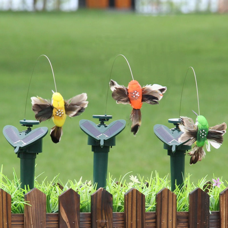 Solar Butterfly, Hummingbird, Horticulture, Countryside Mall, Shop Decoration Toys, Electric Flying Simulation Butterflies - Korvel