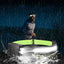 New USB Mini Multi-Function Waving Sensor Headlamp Dual Light Source Floodlight Headlamp Red Light Warning Light - Korvel