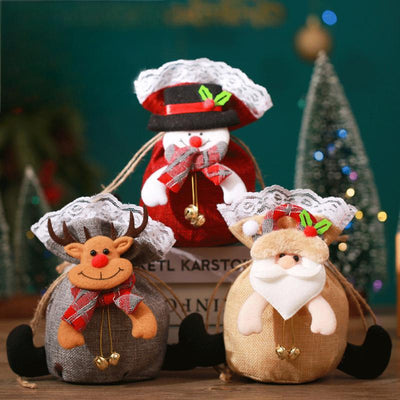 Christmas Apple Bag Christmas Eve Apple Gift Box Gift Bag Candy Bag Christmas Creative Gift Bag - Korvel