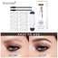 Ibcccndc Double-Headed Eyebrow Powder Stick White Tube Hairline Powder Dark Brown Eyebrow Card Eyebrow Powder Seal Eyebrow Pencil - Korvel