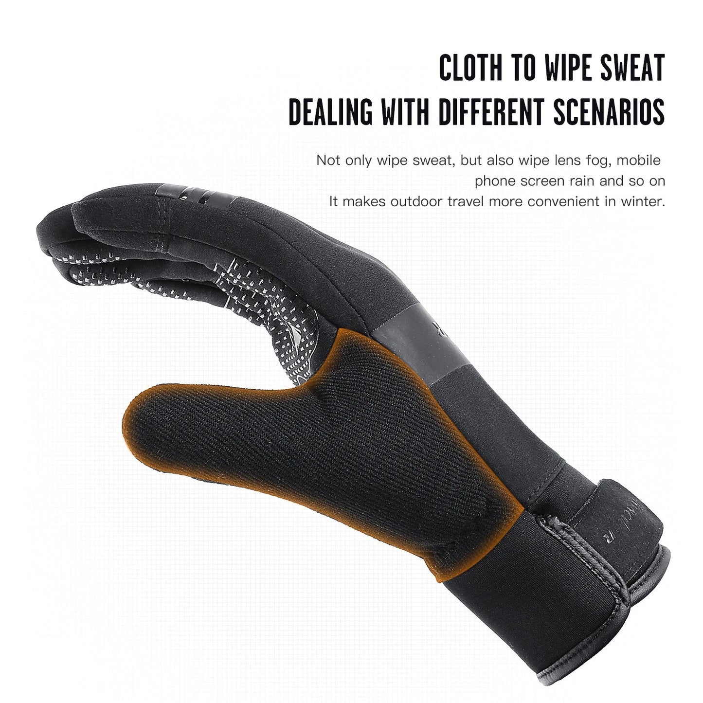 Guantes de Ciclismo Cálidos Premium con Compatibilidad para Pantallas Táctiles