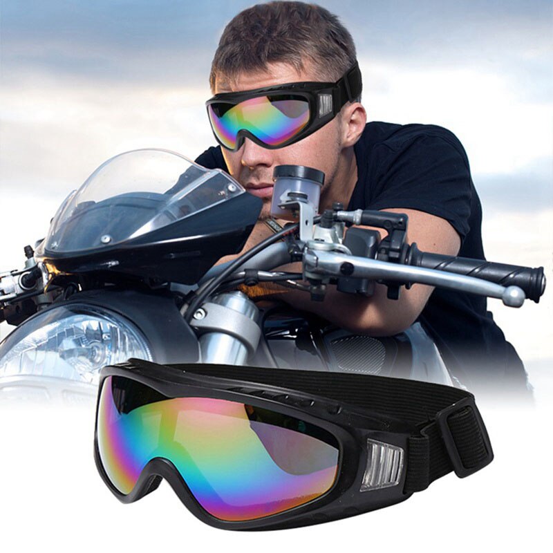 Lunettes de course de moto premium - Protection anti-UV