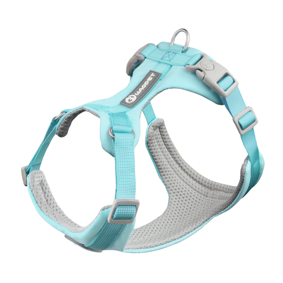 Whippet Anti-Slip Dog Harness Lightweight Dog Harness Breathable and Durable Adjustable Vest for Medium-Sized Dog Greyhounds - Korvel