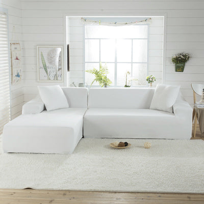 Solid color sofa cover, elastic tight package, full cover, fabric sofa cover, sofa cushion, sofa cover - Korvel