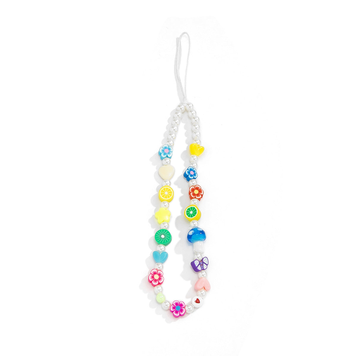 Creative Daisy Fruit Phone Chain Accessory