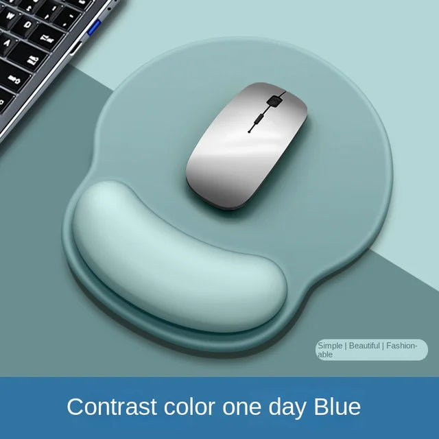 Gradient Mouse Pad Wrist Guard with Logo Female Wrist Guard Mouse Pad Wrist Support Computer Silicone Mouse Pad Wholesale - Korvel