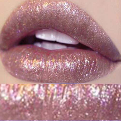 Makeup Diamond Shine Metallic Lipstick Charming Long Lasting Tattoo Liquid Glitter Powder Lipgloss Cosmetics - Korvel