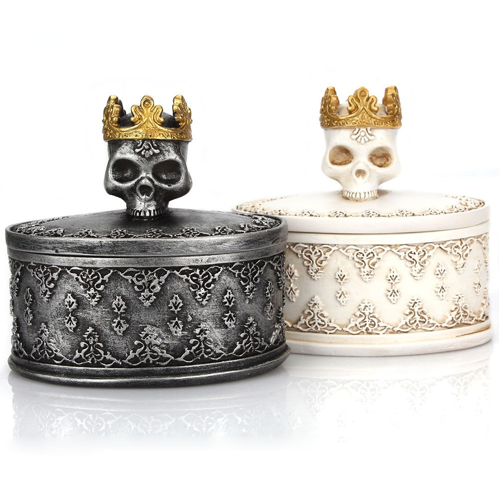 Boîte de rangement Crâne Couronne