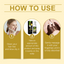 Hair Care Mist Nourishes Scalp, Moisturizes Hair And Shines Castor Oil Repair Spray - Korvel
