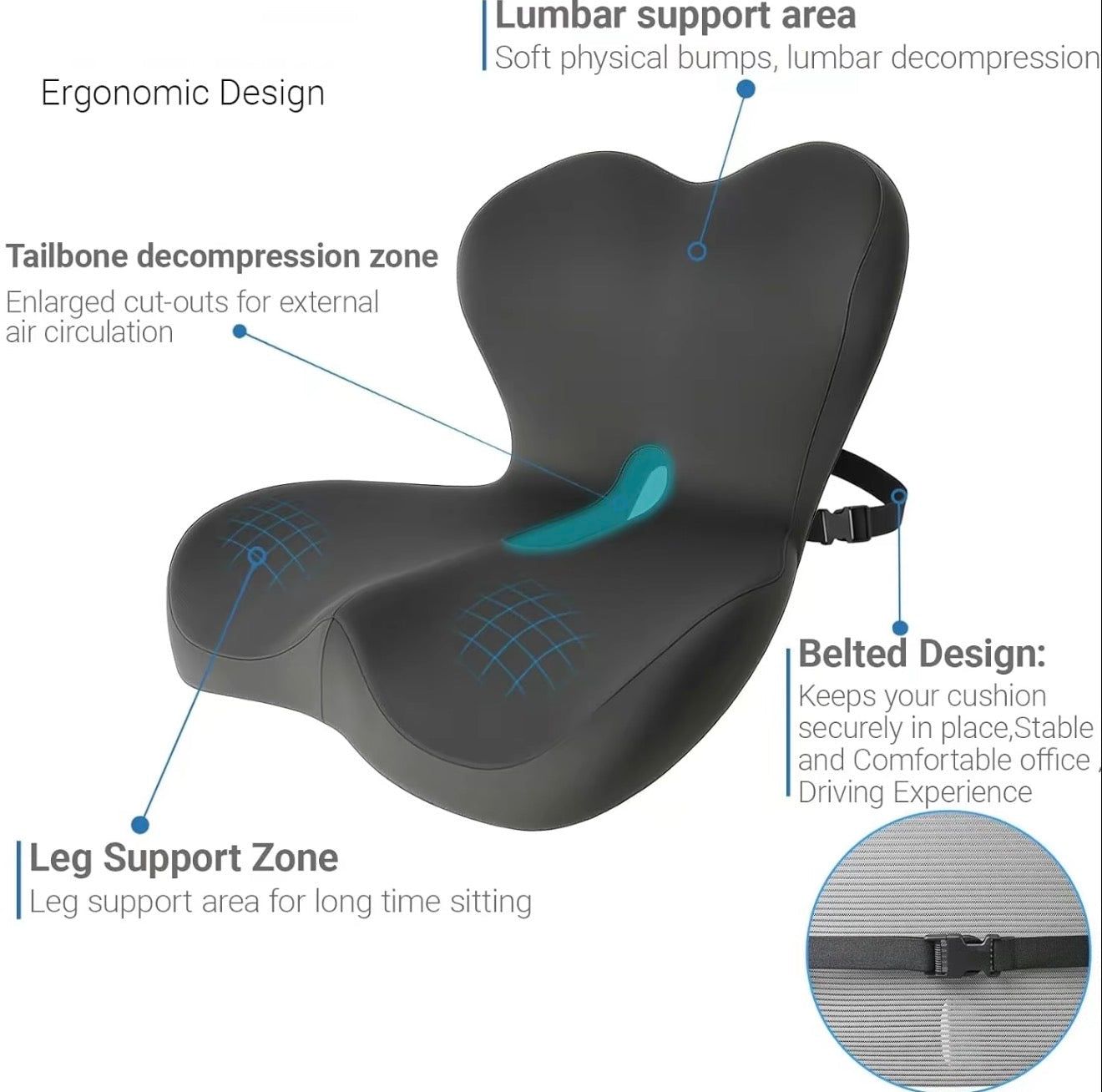 ComfortCore Premium Seat Cushion