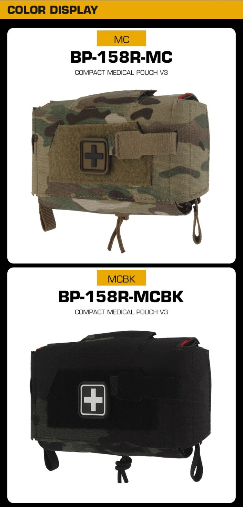 Sac de Traumatologie Compact V3 Trousse de Premiers Secours Tactique
