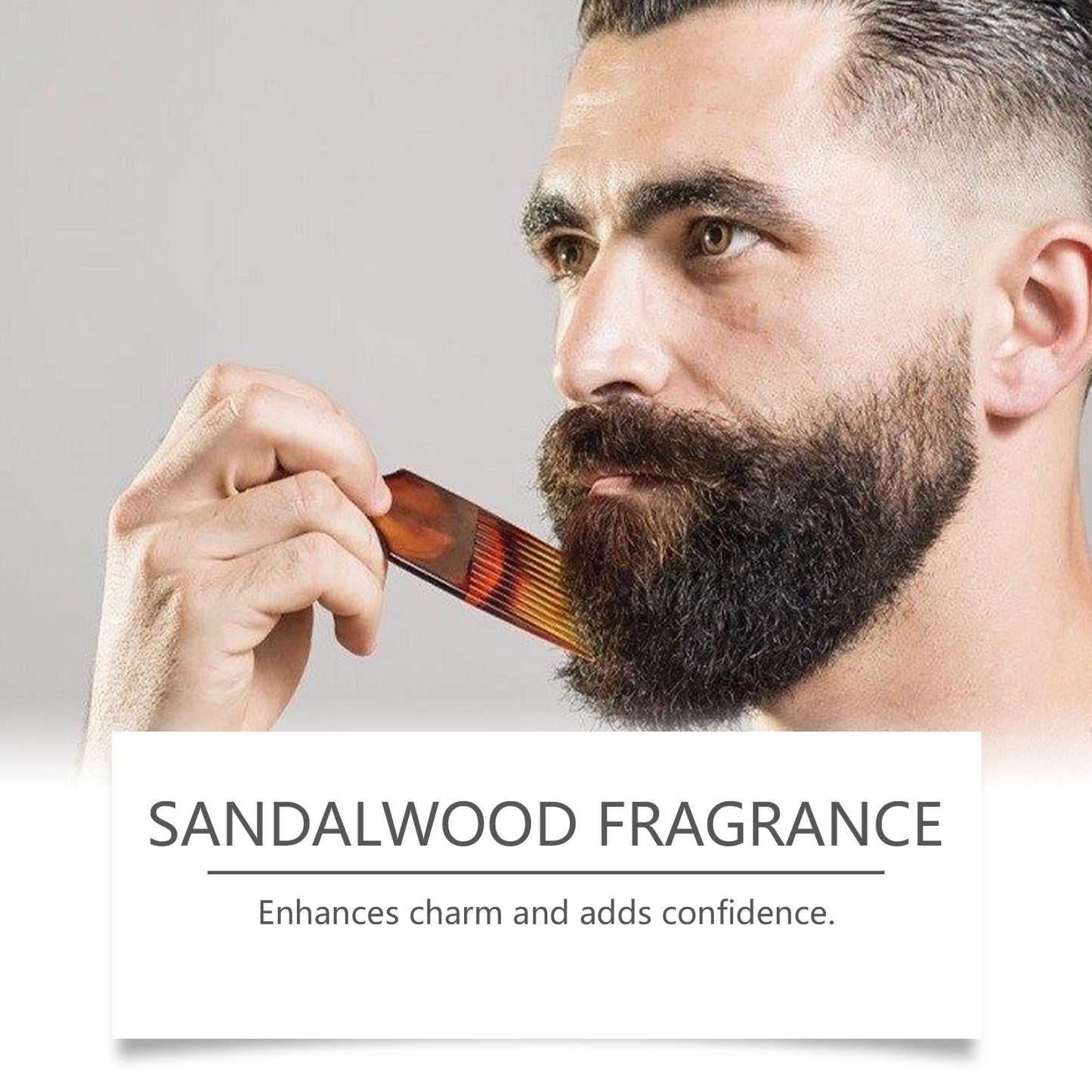 Premium Men's Beard Care Cream with Sandalwood