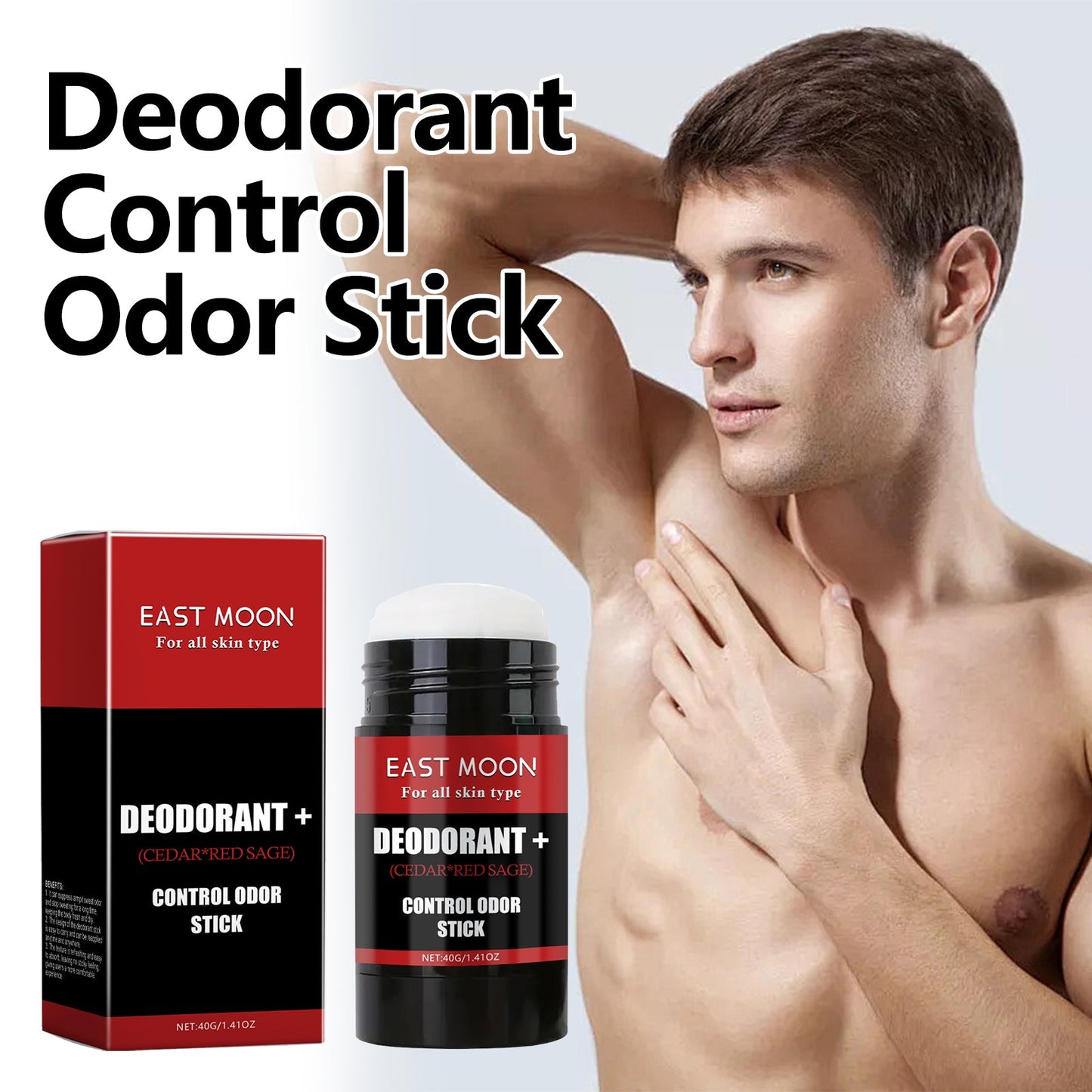 Control Odor Stick, Clean Armpit Odors Fresh And Long-Lasting Portable Body Stick - Korvel