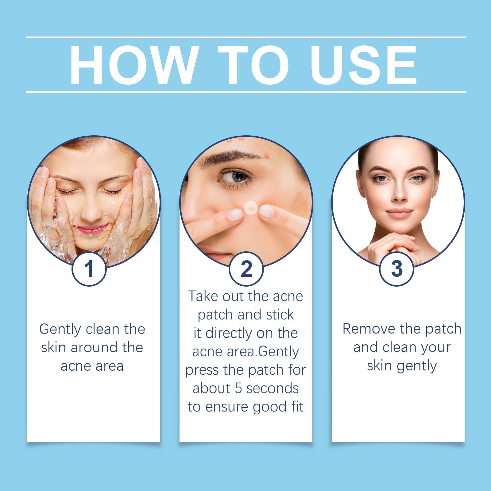 Day And Night Acne Cover Face Acne Patch Comfortably Repair Skin Oil Control Cover Acne Patch - Korvel
